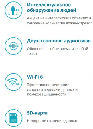IP Камера Dahua, 5mp, Wi-Fi, DH-IPC-C5AP-0280B